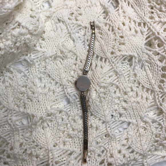 FOR PARTS Vintage Ladies Timex Gold Tone Bracelet 1/20 10k Gf Tops Watch Band - Picture 9 of 13